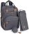Wickeltasche Rucksack – Dikaslon Großer Wickelrucksack mit Multifunktions-Babytaschen und mobiler Wickelauflage – Schnullerhalter und…