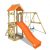 Wickey Spielturm »Klettergerüst FreeFlyer mit Schaukel & Rutsche, Kletterturm mit Sandkasten, Leiter & Spiel-Zubehör«