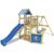 Wickey Spielturm »Klettergerüst SeaFlyer mit Schaukel & Rutsche, Baumhaus mit Sandkasten, Kletterleiter & Spiel-Zubehör«