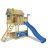 Wickey Spielturm »Klettergerüst Smart Bounty mit blauer Rutsche, Kletterturm mit Sandkasten, Leiter & Spiel-Zubehör«