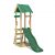Wickey Spielturm »Klettergerüst TinySpot Kletterturm mit Rutsche und Sandkasten, Leiter & Spiel-Zubehör«