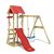 Wickey Spielturm »Klettergerüst TinyWave mit Schaukel & Rutsche, Kletterturm mit Sandkasten, Leiter & Spiel-Zubehör«