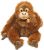 WWF Kuscheltier »Orang-Utan Mutter mit Baby 25 cm«, zum Teil aus recycelten Material