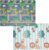 XXL Baby Spielmatte, Baby Krabbelmatte, faltbare Baby Bodenmatte, ungiftig, XPE Schaumstoff, beidseitig bedruckt und wasserdicht für Innen oder…