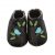 Yalion »Weiche Leder Lauflernschuhe Hausschuhe Lederpuschen Baum Schwarz 100% Leder« Krabbelschuh elastisch