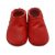Yalion »Weiche Leder Lauflernschuhe Hausschuhe Lederpuschen Einfarbig Rot 100% Leder« Krabbelschuh elatisch