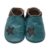 Yalion »Weiche Leder Lauflernschuhe Hausschuhe Lederpuschen Stern Grün 100% Leder« Krabbelschuh elastisch