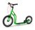 Yedoo Tretroller »Scooter Wzoom Emoji 16/12 Zoll grün«, Stahlrahmen, Alu-Felgen, V-Brake, ab 120 cm Körpergröße