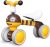 YGJT Laufrad ab 1 Jahr ohne Pedale | Kinder Spielzeug für 10 – 36 Monate Junglen und Mädchen | Rutschrad Baby Fahrrad Geschenk für Ersten…