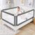 YIKANWEN Bettgitter, 150cm/180cm/200cm Bettschutzgitter Kinderbettgitter Babybettgitter,passend für Kinderbetten, Elternbetten und Alle Matratzen…