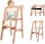 YOLEO Buche Babyhochstuhl Höhenverstellbarer Kinderstuhl mit Sicherheitsgurt von 1 bis 12 Jahren 90KG Stuhl Wächst mit Kindern zum Essen und…
