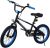Yonntech 16 Zoll BMX Mountainbike Kinderfahrrad für Jungen und Mädchen 100-120cm 360°-Rotor