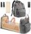 Yoofoss Baby Wickelrucksack Wickeltasche Rucksack mit mobiler Wickelauflage Wasserdichter Babyrucksack Große Kapazität Reiserucksack mit USB Anschluss