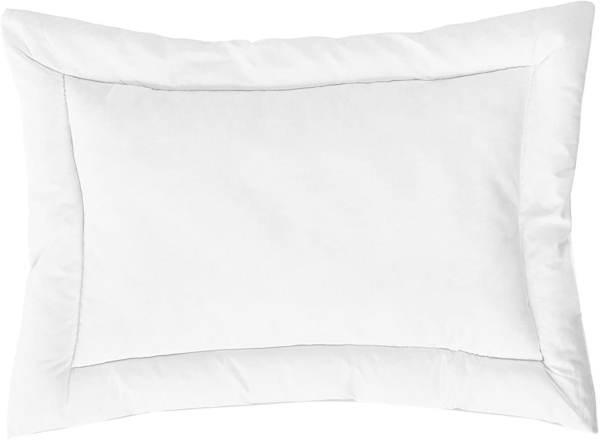 ZOLLNER Kinder und Baby Kopfkissen, 40×60 cm, hypoallergen, ÖkoTex, weiß
